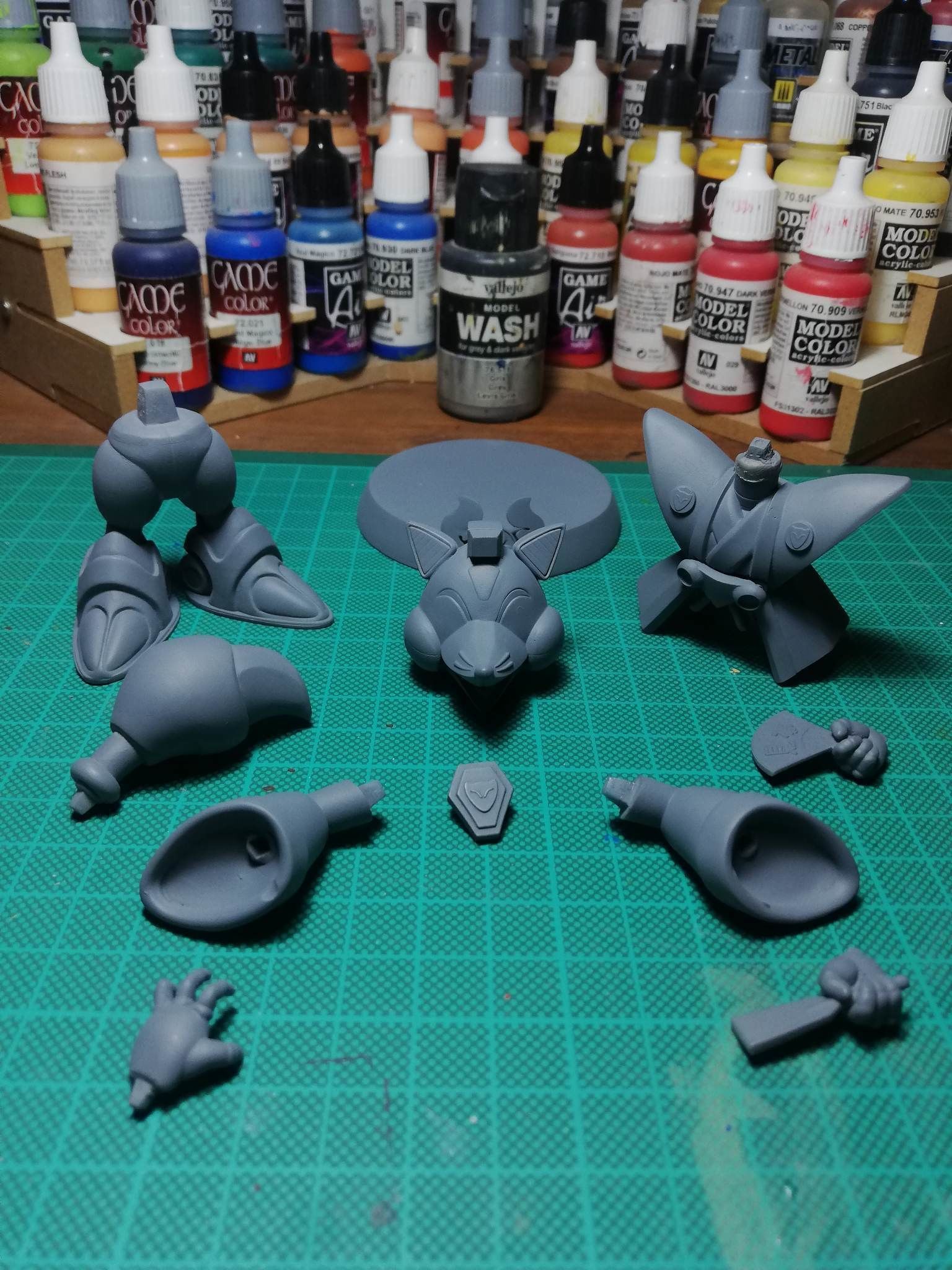 BIG CHEESE   Samurai Pizza Cats Fanart 3D print model_10