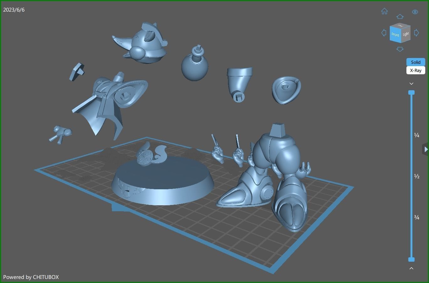 BIG CHEESE   Samurai Pizza Cats Fanart 3D print model_14