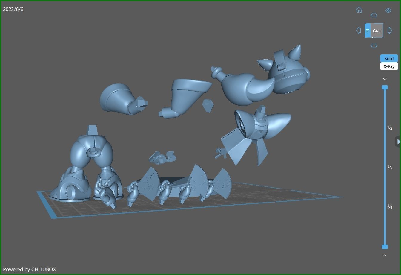 BIG CHEESE   Samurai Pizza Cats Fanart 3D print model_12