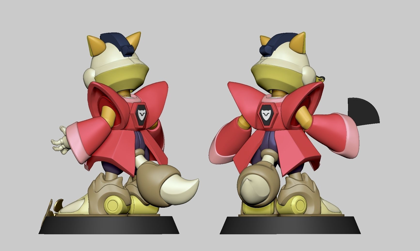 BIG CHEESE   Samurai Pizza Cats Fanart 3D print model_5