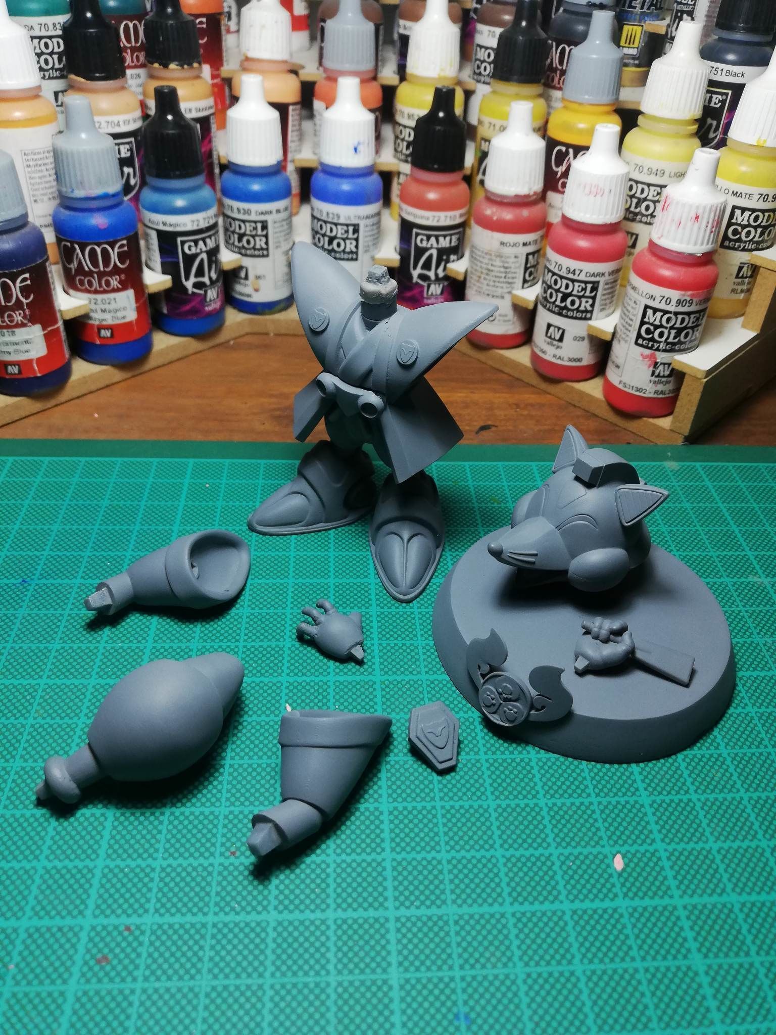 BIG CHEESE   Samurai Pizza Cats Fanart 3D print model_9