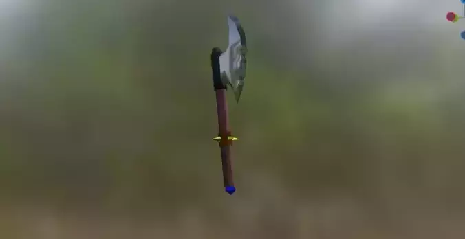 Highly Realistic Low Poly Exe Model for Game Design Texture