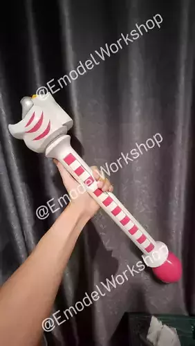 White Tiger Baton 3D Print for cosplay 3D print model