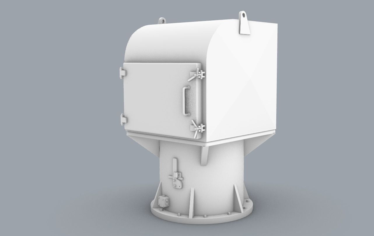 PM Cargo Hold Ventilation 3D print model_1