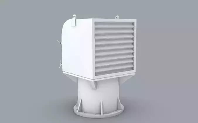 PM Cargo Hold Ventilation 3D print model