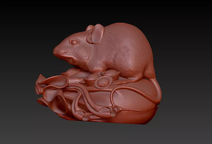 Mouse - Chuot 3D model_0