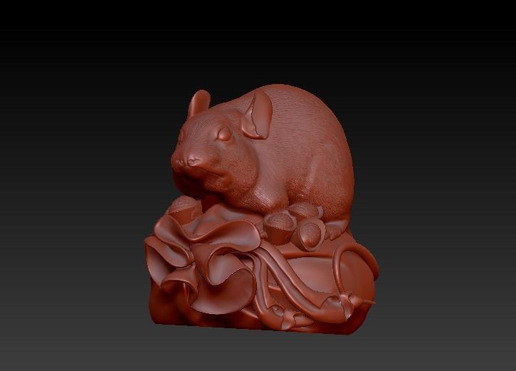 Mouse - Chuot 3D model_1