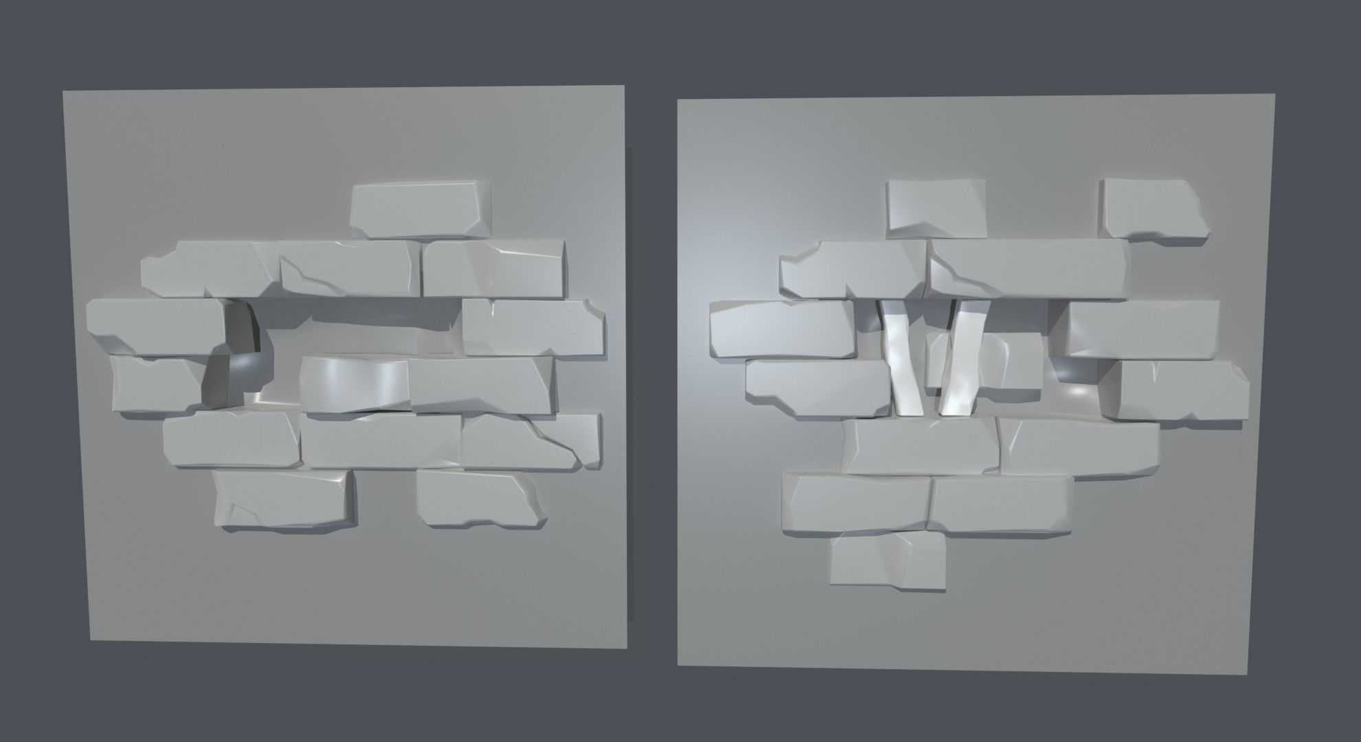 Ruins Kitbash Collection - 96 pieces  3D model_15