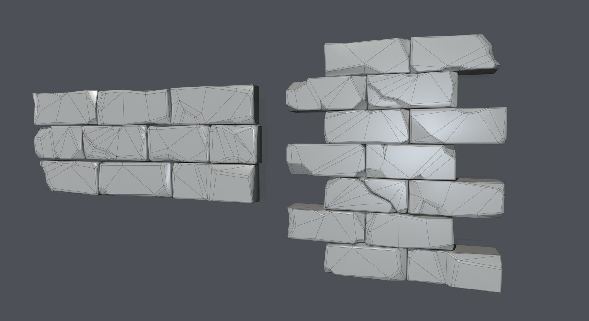 Ruins Kitbash Collection - 96 pieces  3D model_12