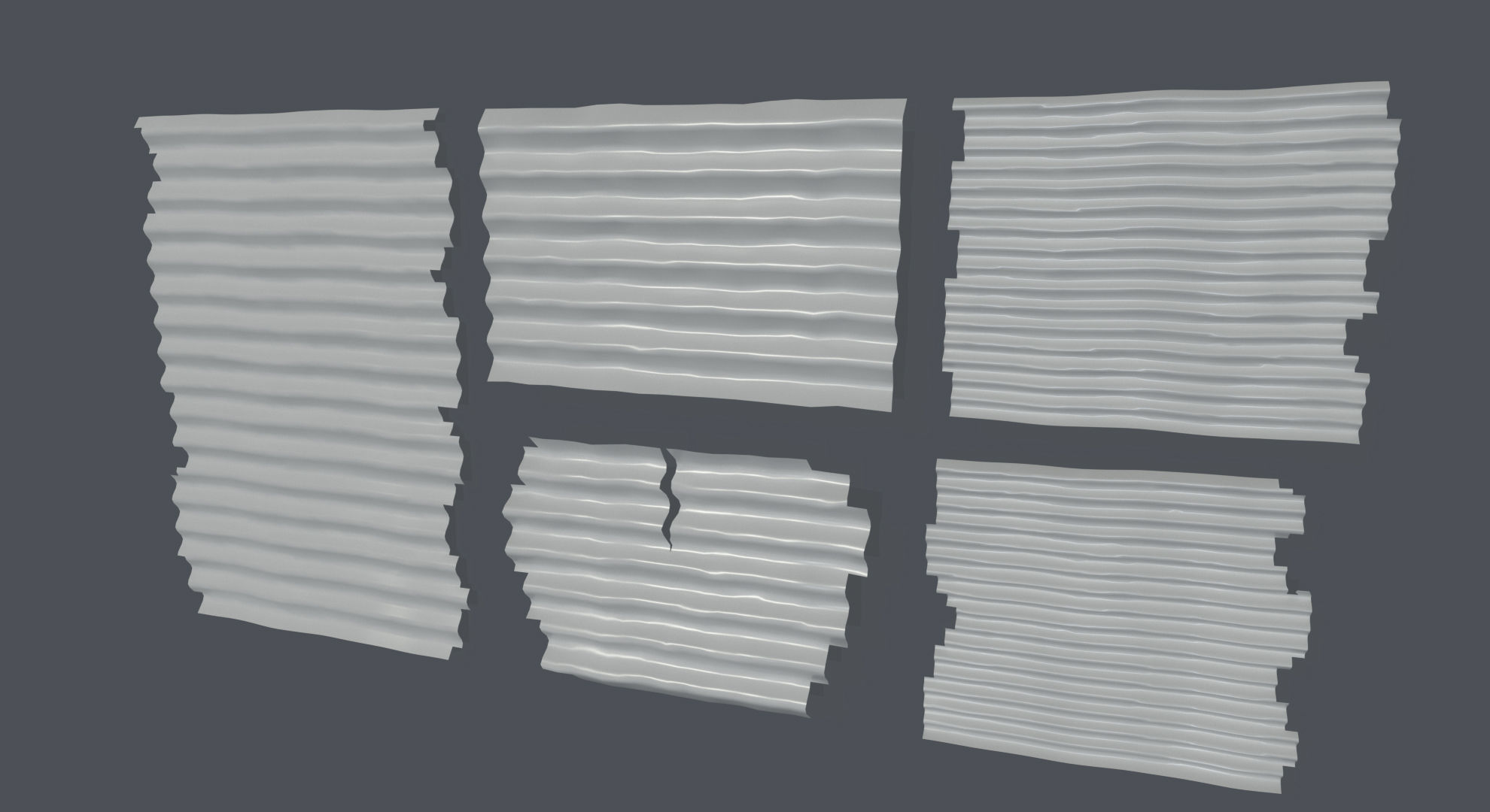 Ruins Kitbash Collection - 96 pieces  3D model_23