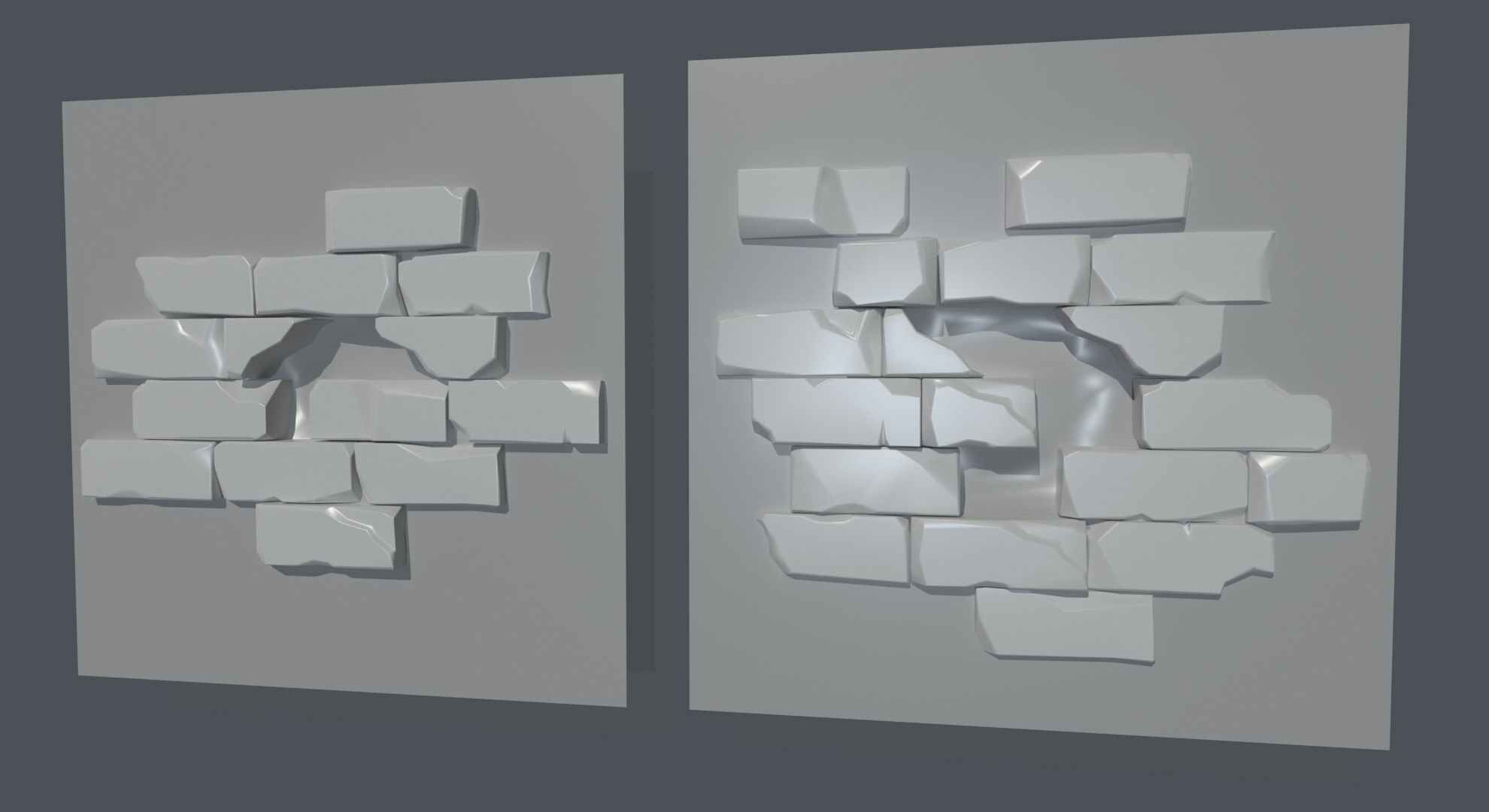 Ruins Kitbash Collection - 96 pieces  3D model_14