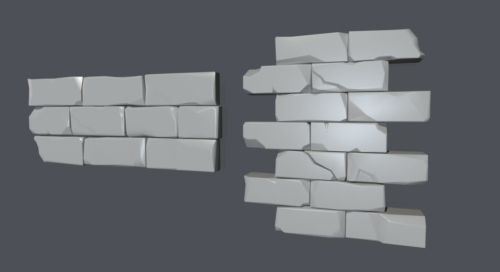 Ruins Kitbash Collection - 96 pieces  3D model_11