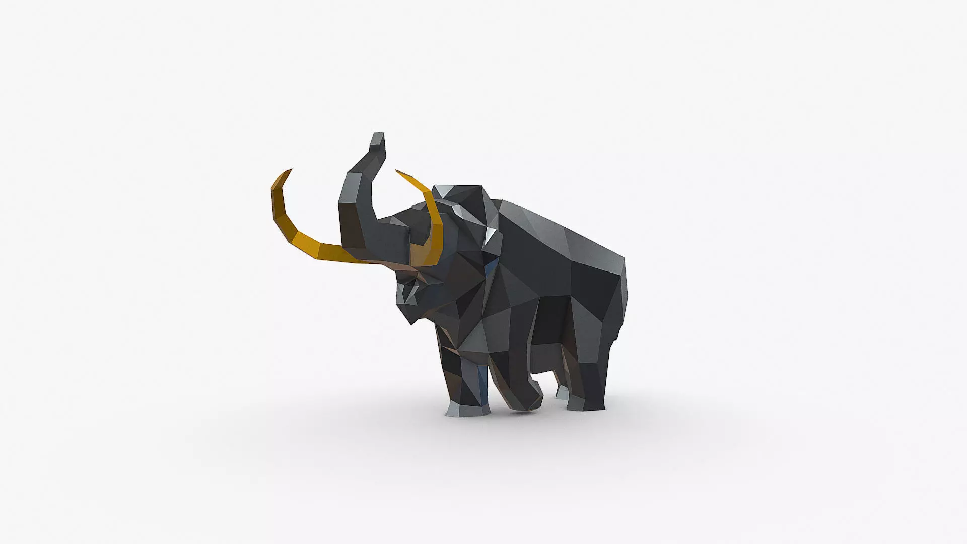 mammoth 3D print model