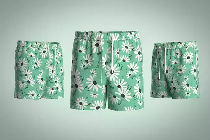 Mens Shorts Pant-Summer
