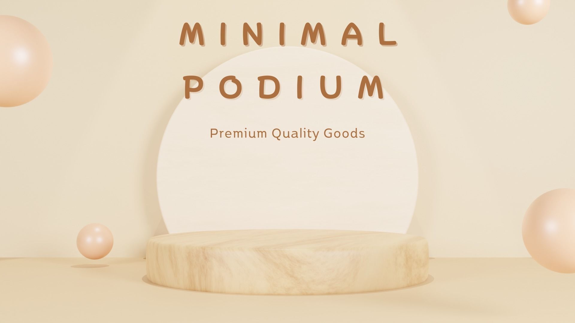 Minimal Product Podium 3D model 3D model_1