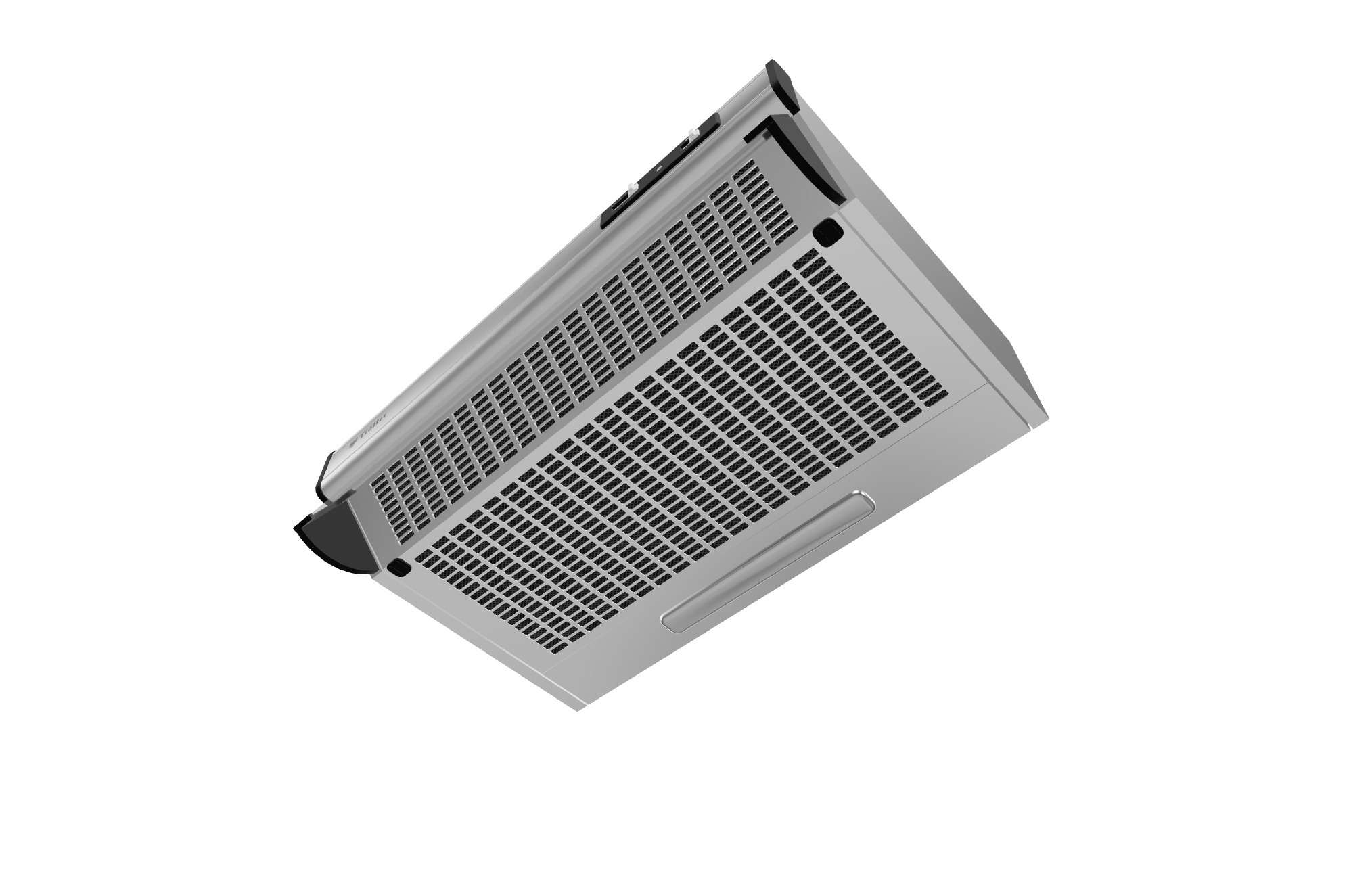 Cooker hood Low-poly 3D model_8