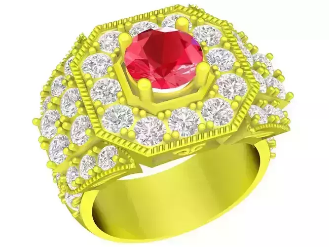 5320 luxury diamond ring for lady