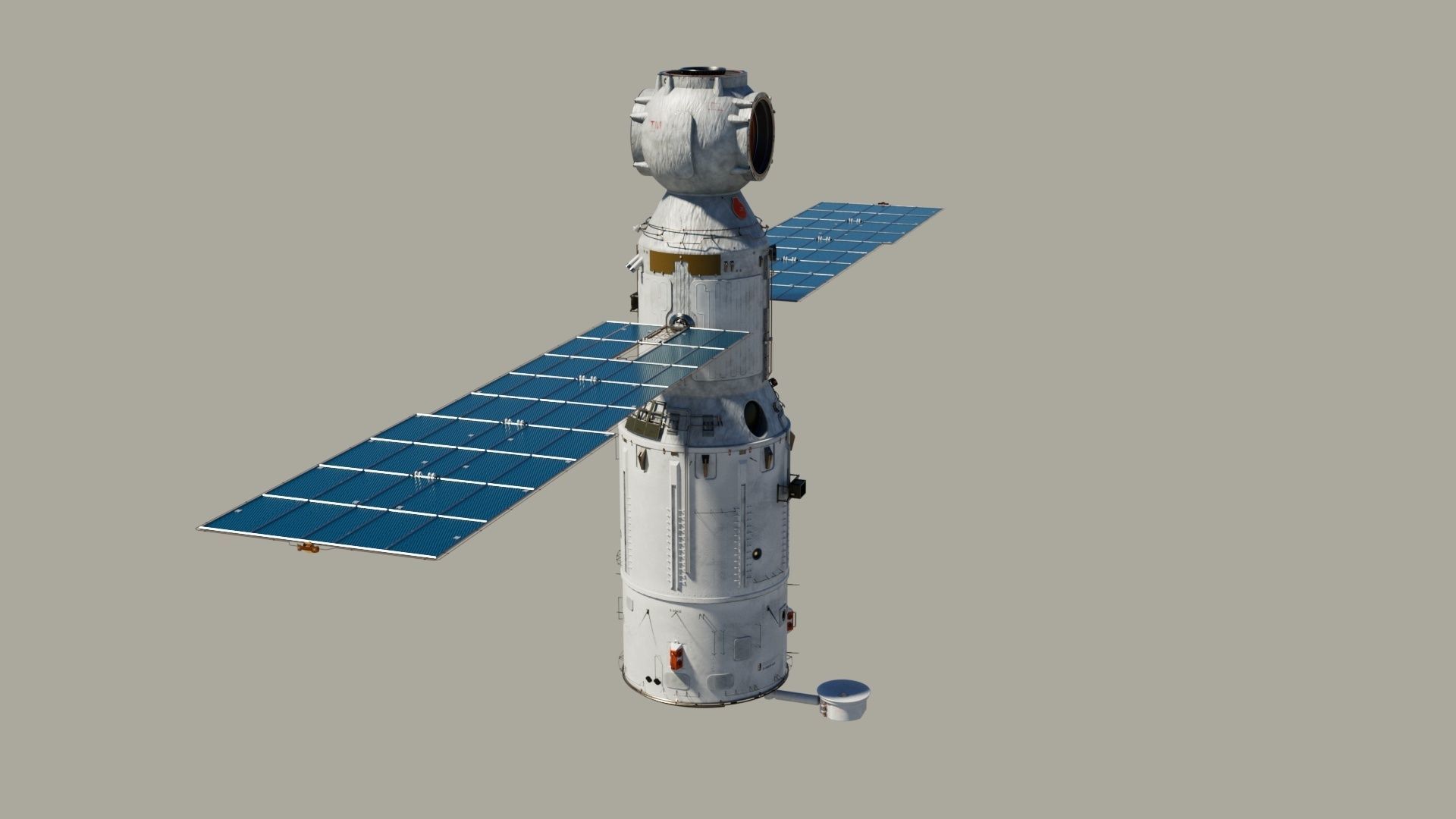 space station space module 3D model_11