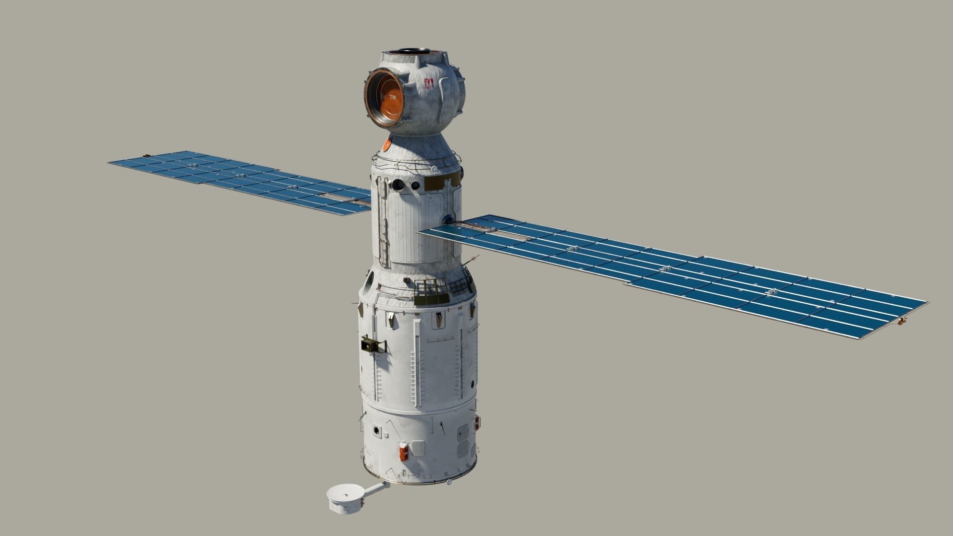 space station space module 3D model_9