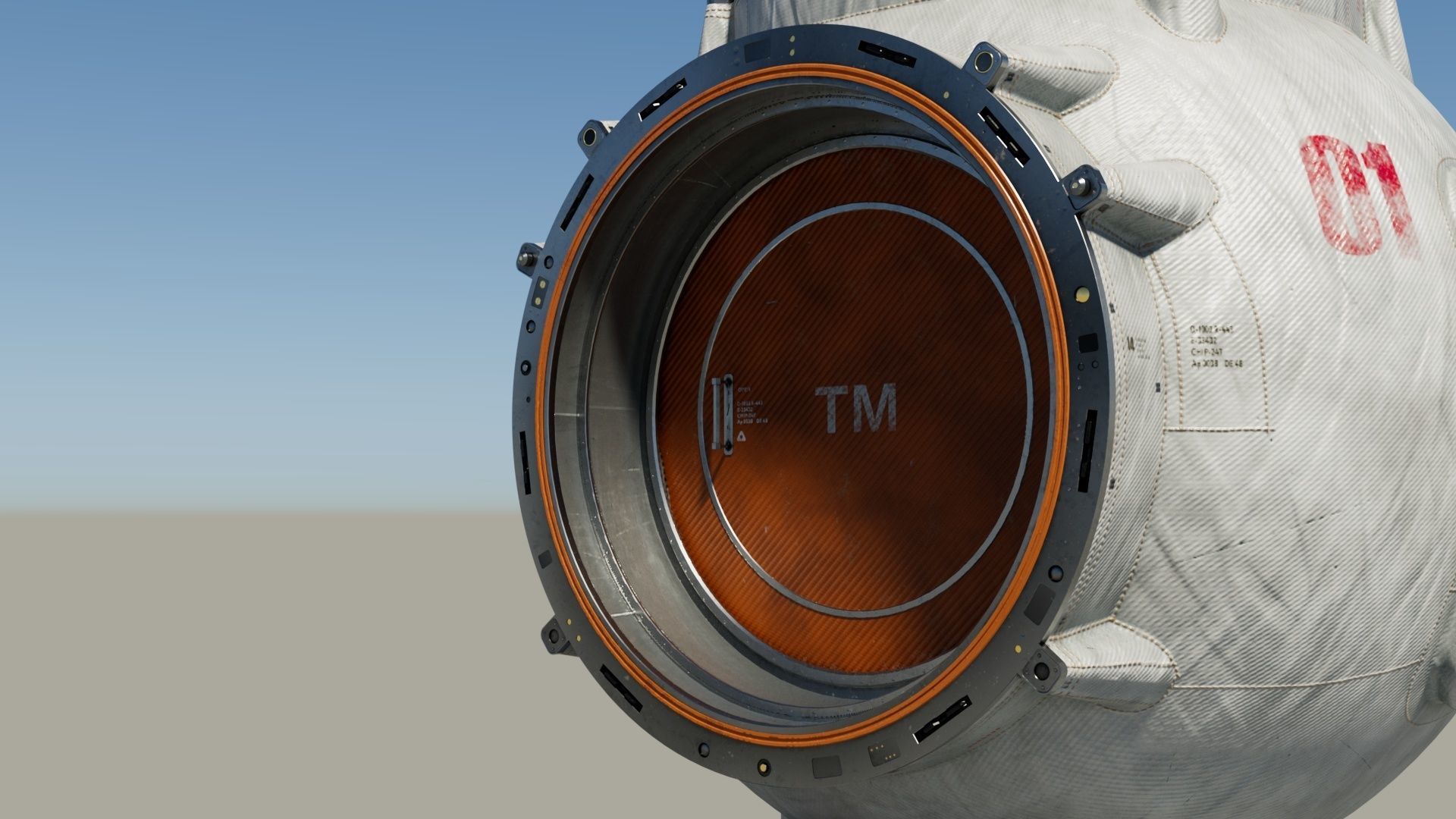 space station space module 3D model_12