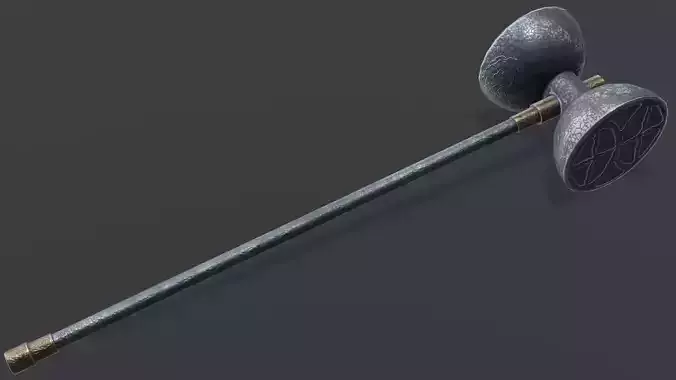 Hammer 06 Low-poly 3D model