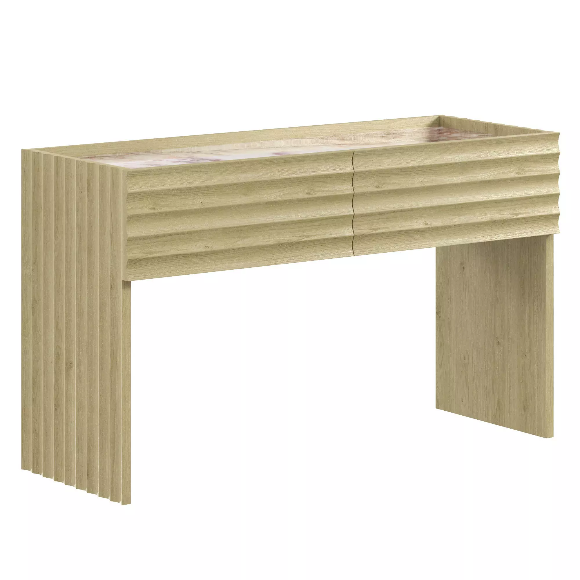  Console Moroso rows Low-poly 3D model_0