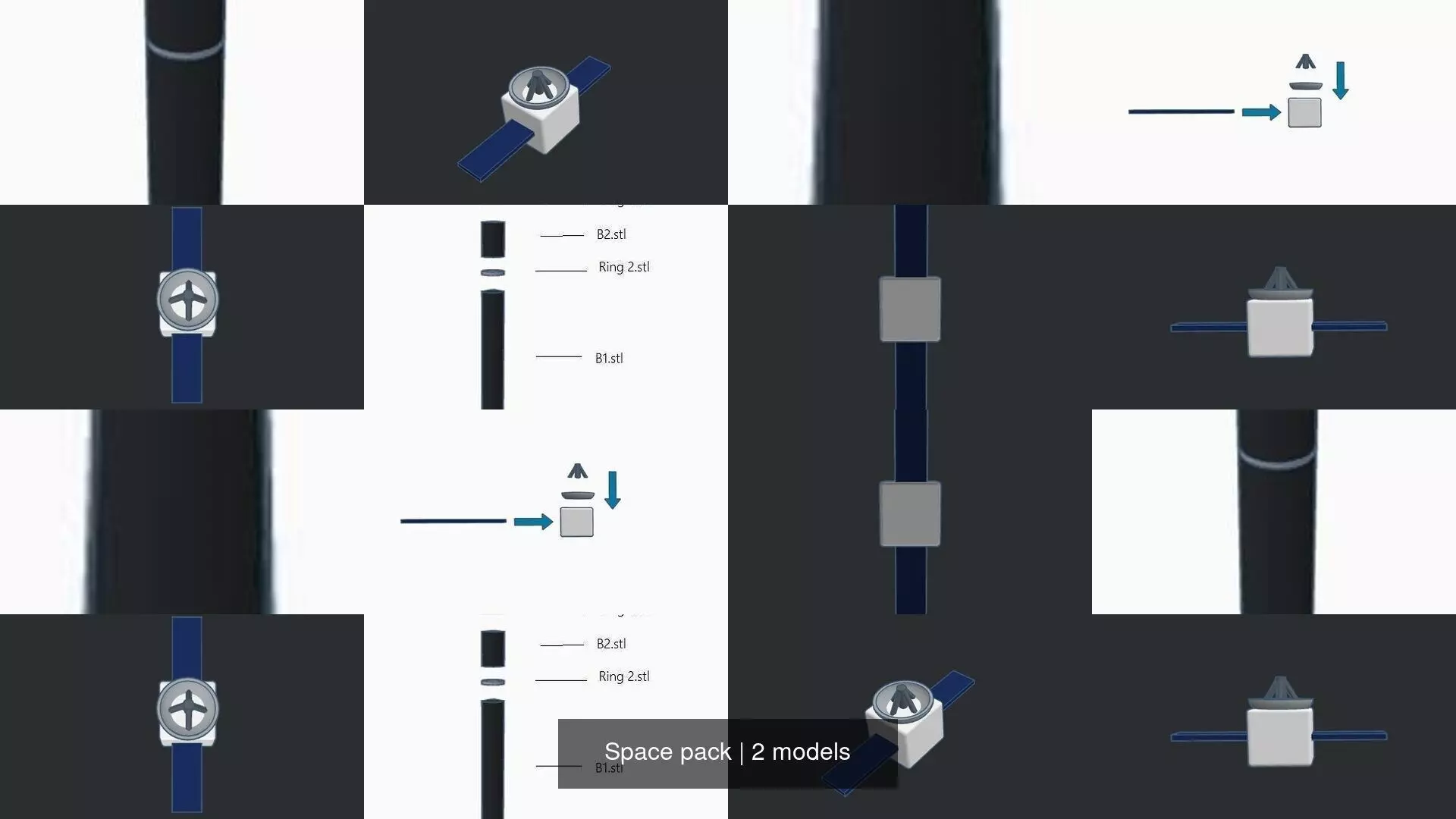 Space pack 3D Model Collection_0