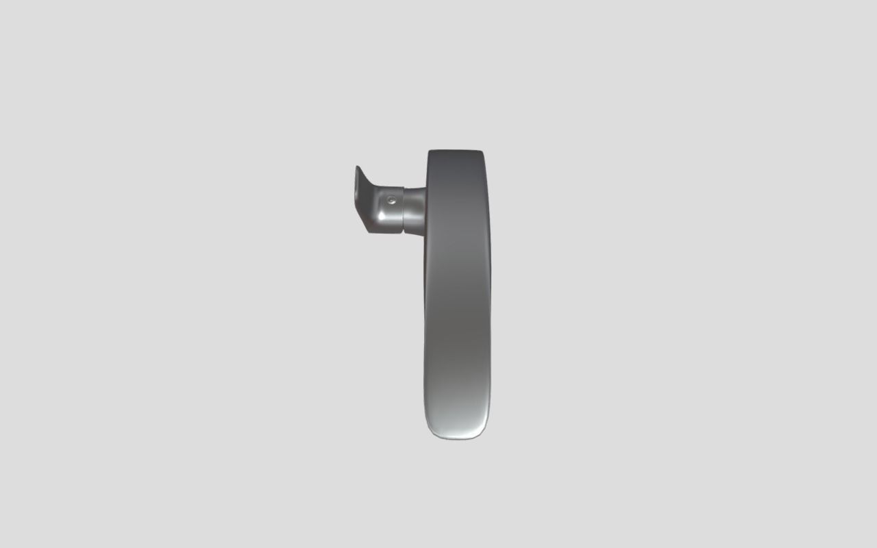 Single lever faucet Low-poly 3D model_4