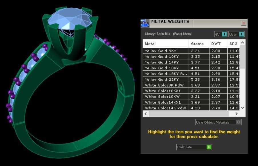 Wedding Engagement Women Ring STL FBX JCD Details 3D print model 3D print model_5