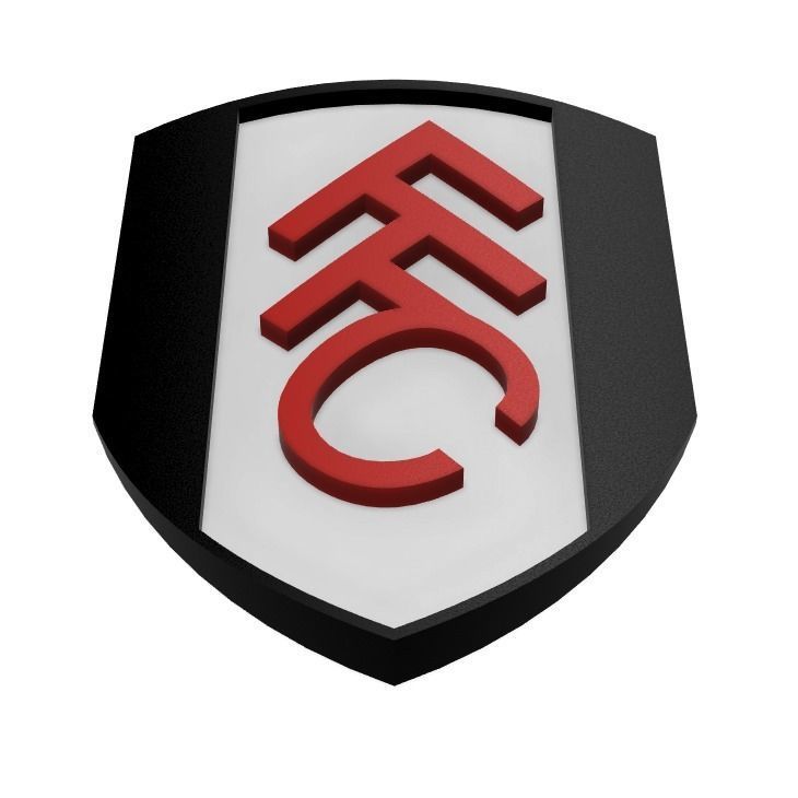 Fulham FC Wall Sign 3D print model_2