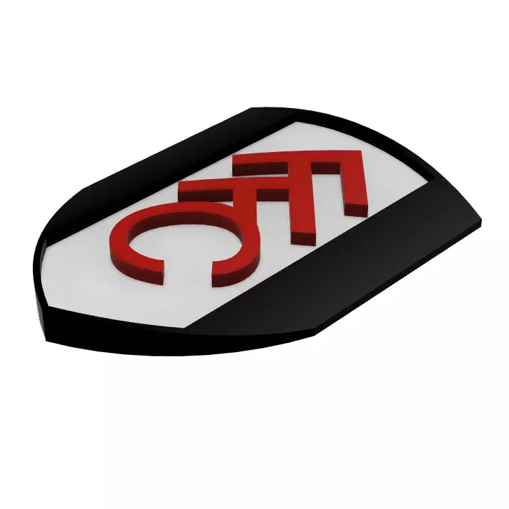 Fulham FC Wall Sign 3D print model_0