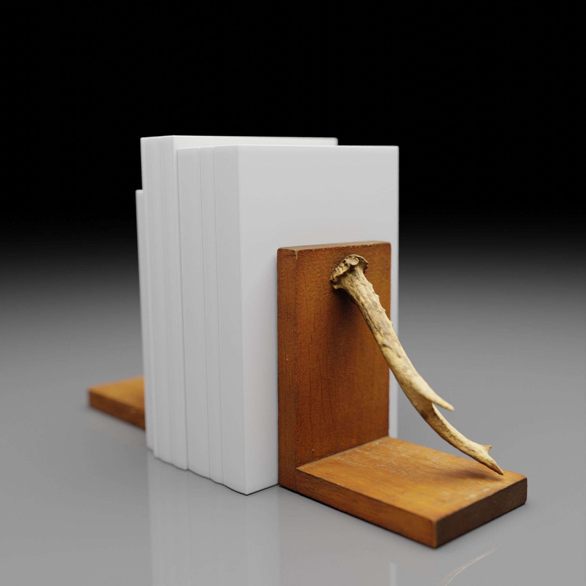 Bookholder 3D model_1