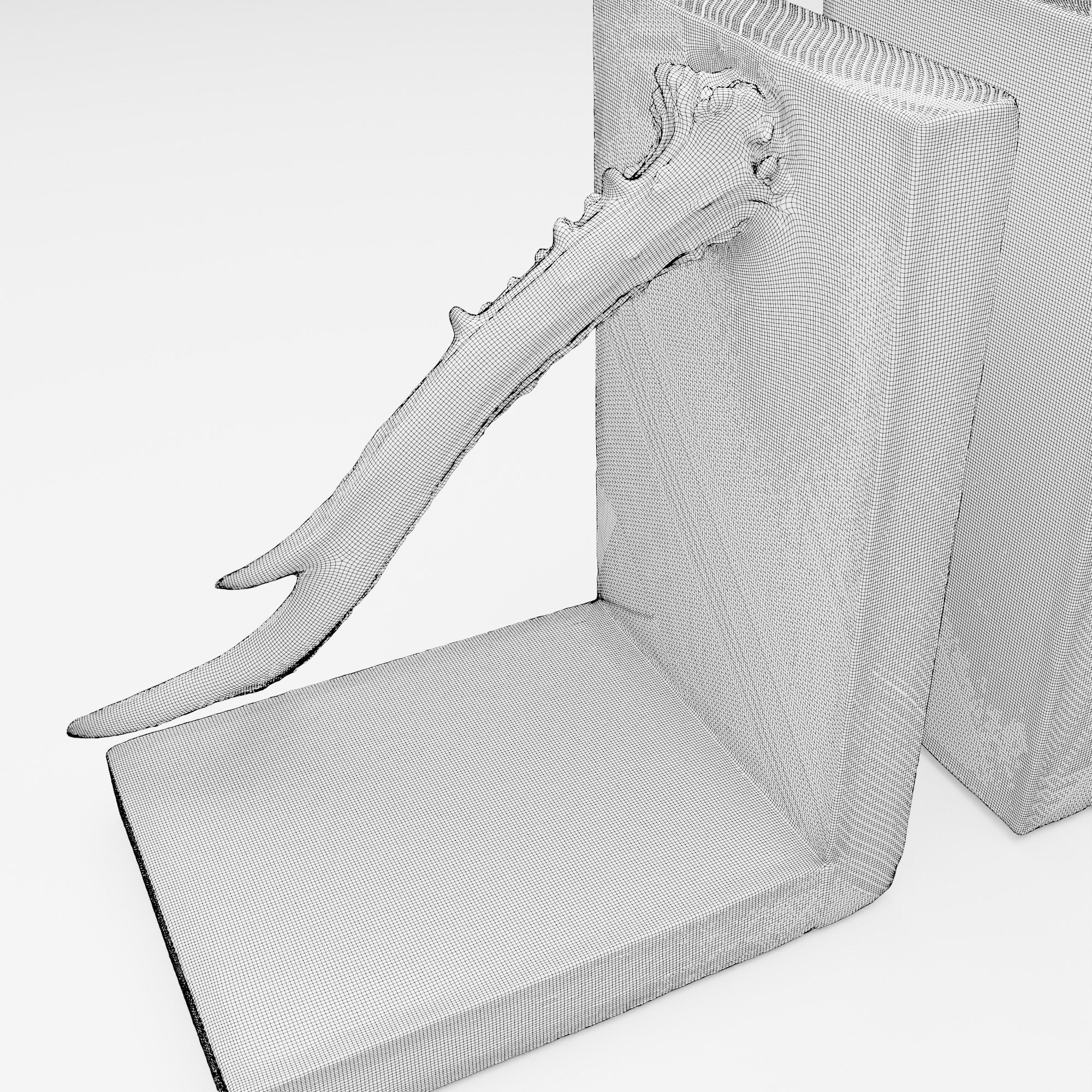 Bookholder 3D model_8