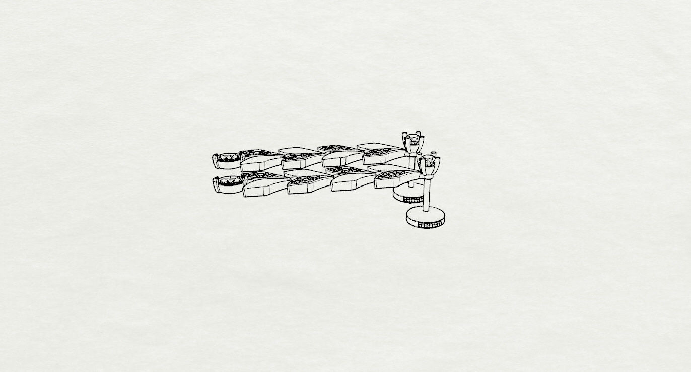 Earrings 3D print model_16