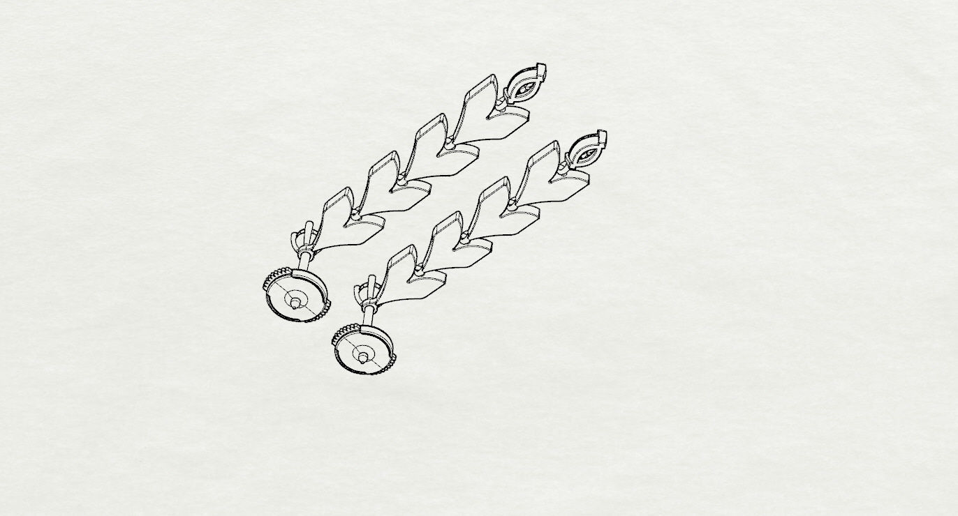 Earrings 3D print model_18