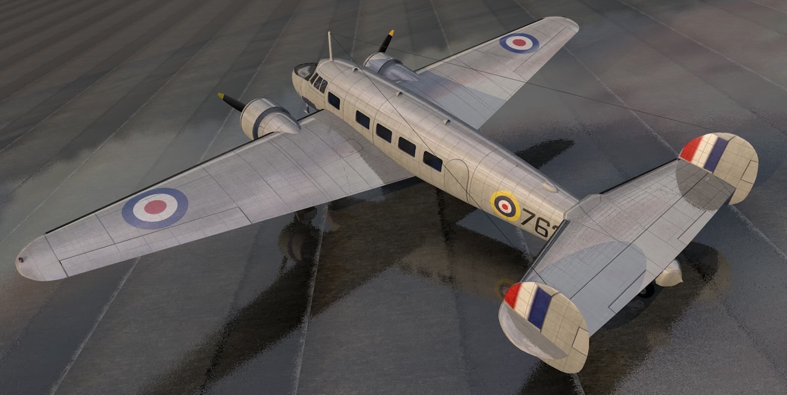 Lockheed L-10 Electra 3D model_3