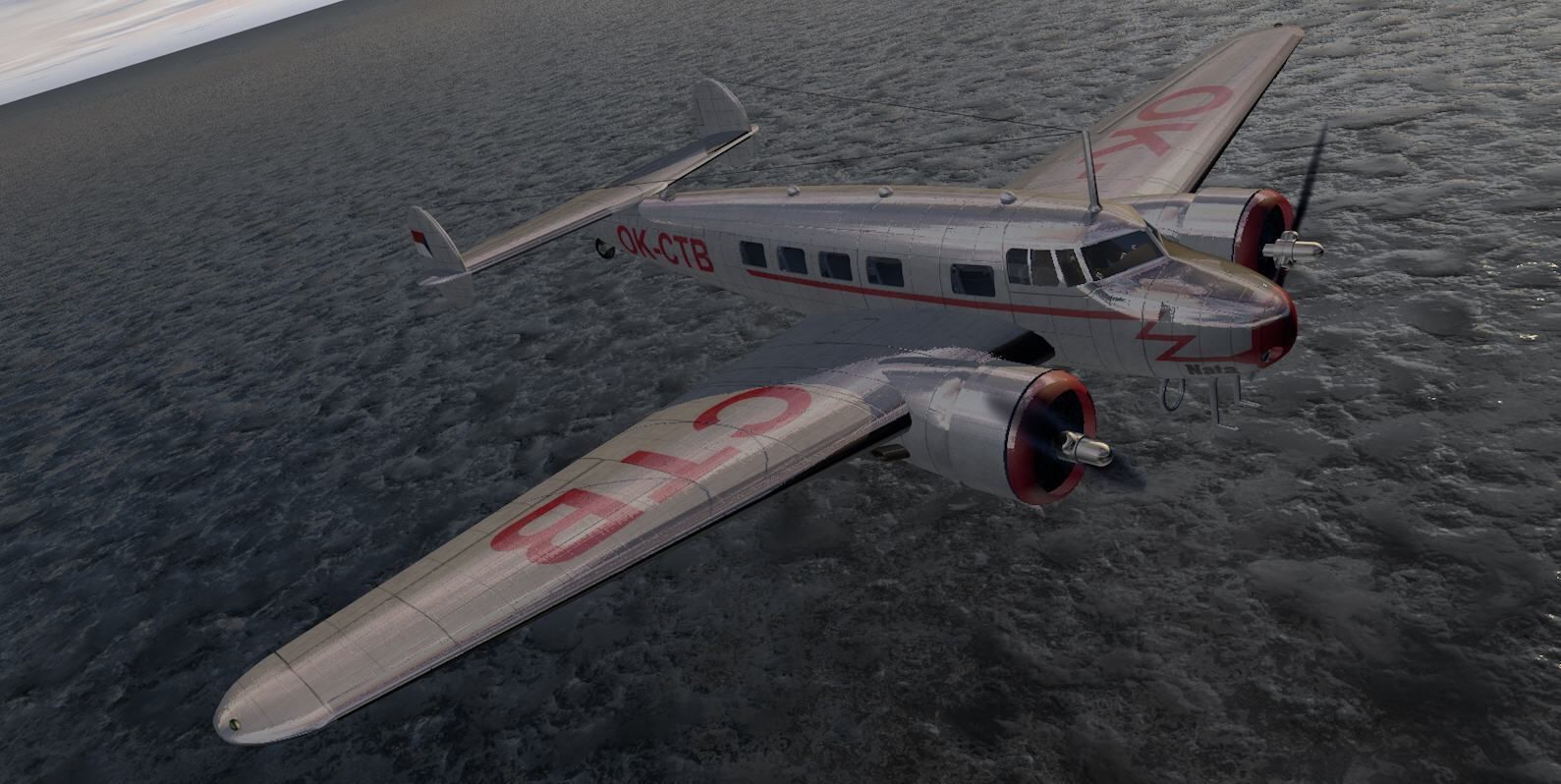 Lockheed L-10 Electra 3D model_12