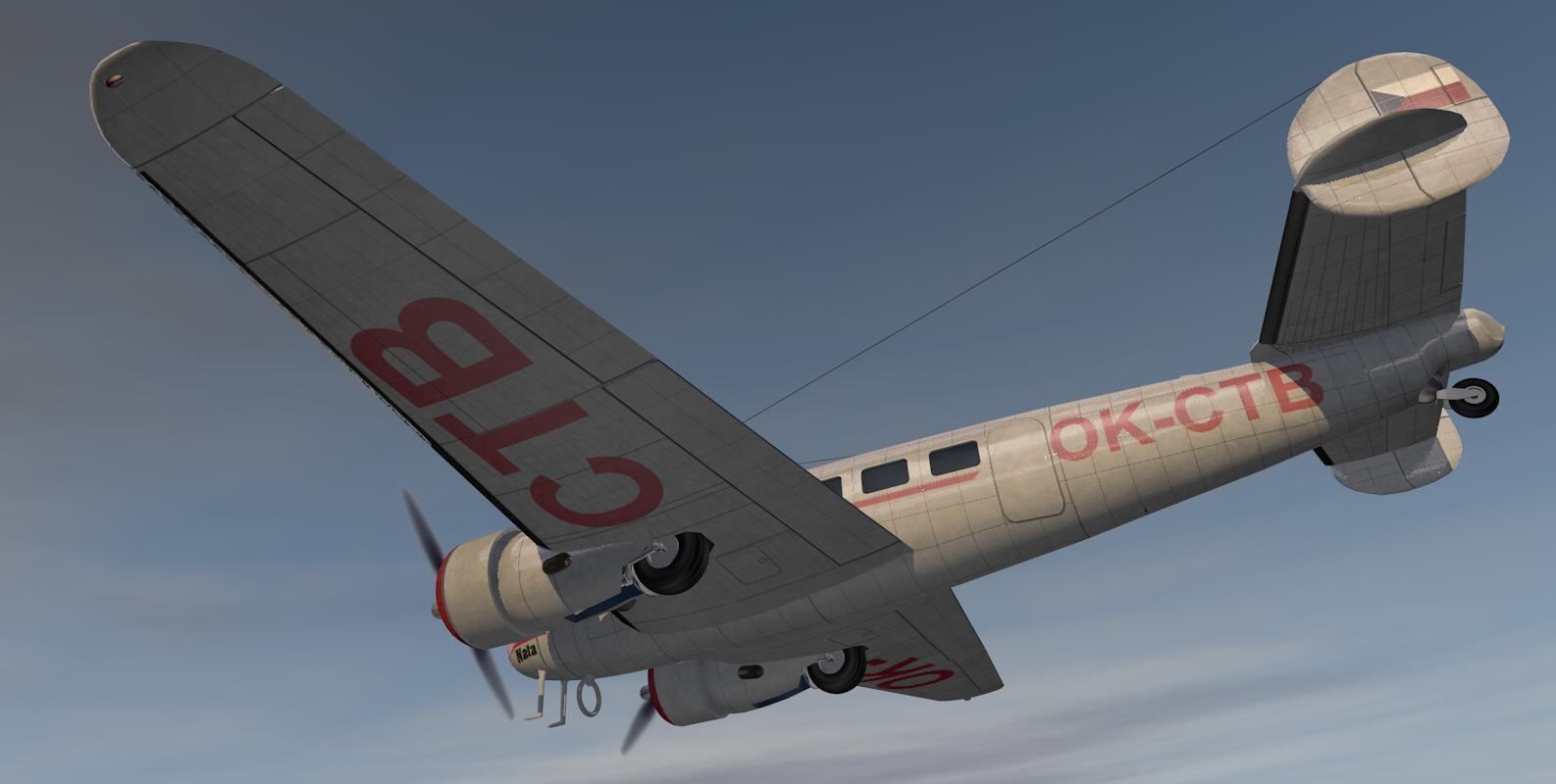 Lockheed L-10 Electra 3D model_16