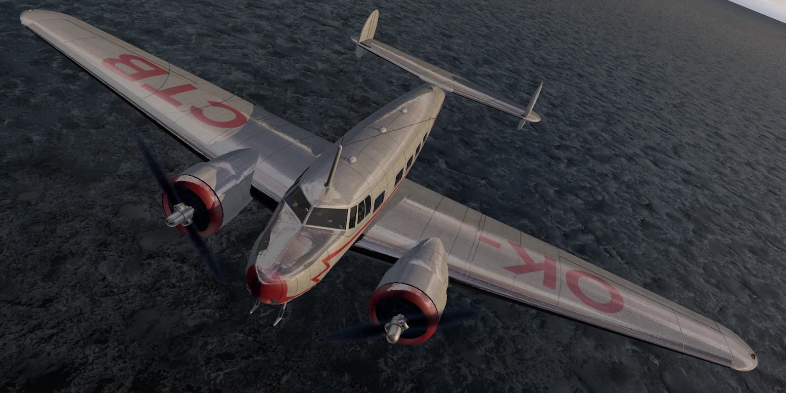 Lockheed L-10 Electra 3D model_14