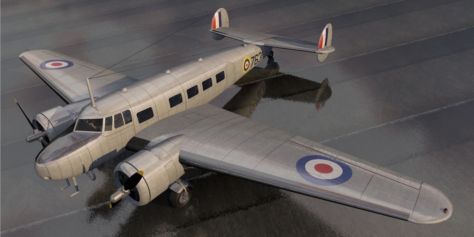 Lockheed L-10 Electra 3D model_2