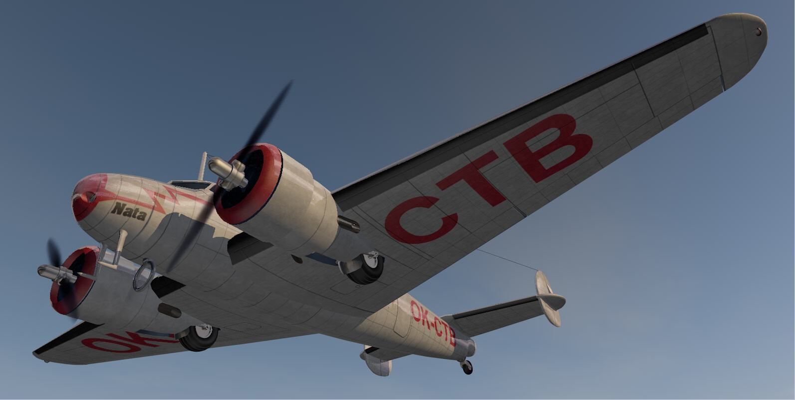 Lockheed L-10 Electra 3D model_15