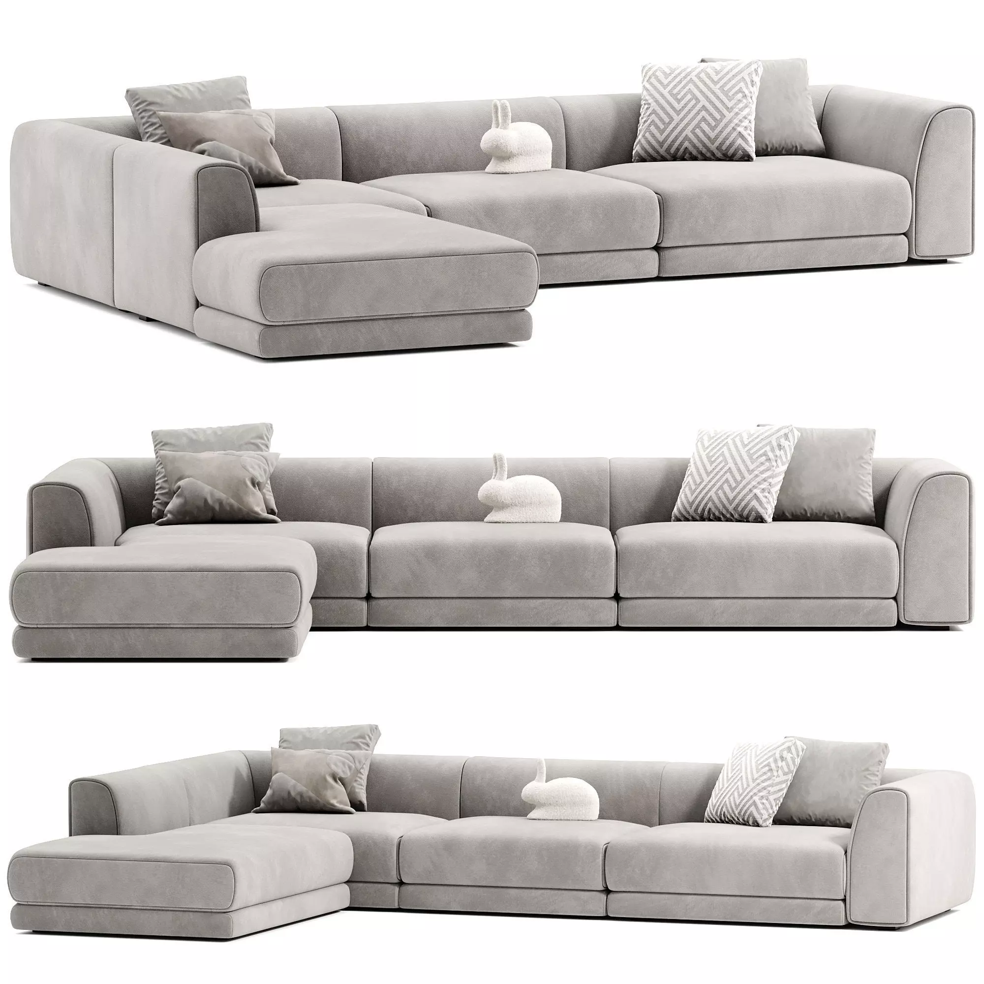 Baxter Rafael Sofa 3D model_0