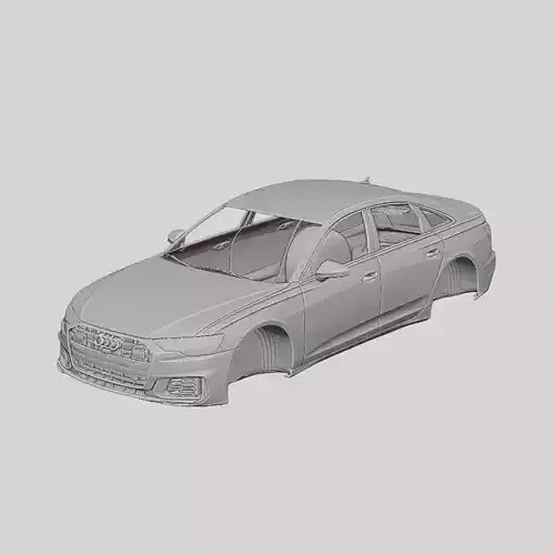 Audi S6 Sedan 2020 Printable Body