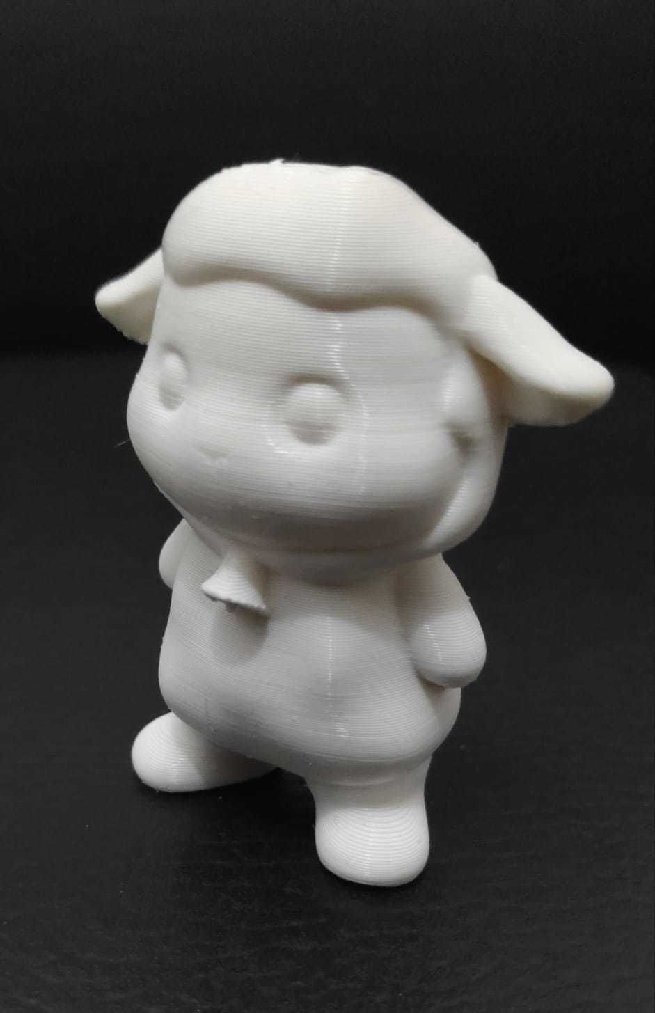 Standing Sheep 3D print model_5