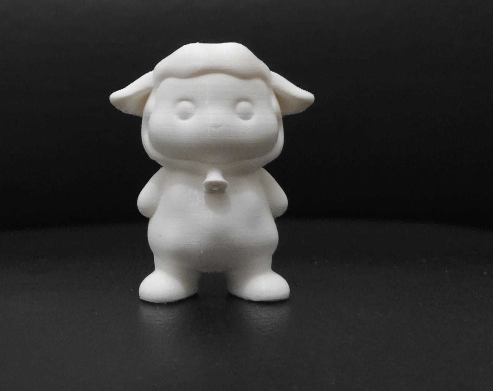 Standing Sheep 3D print model_4