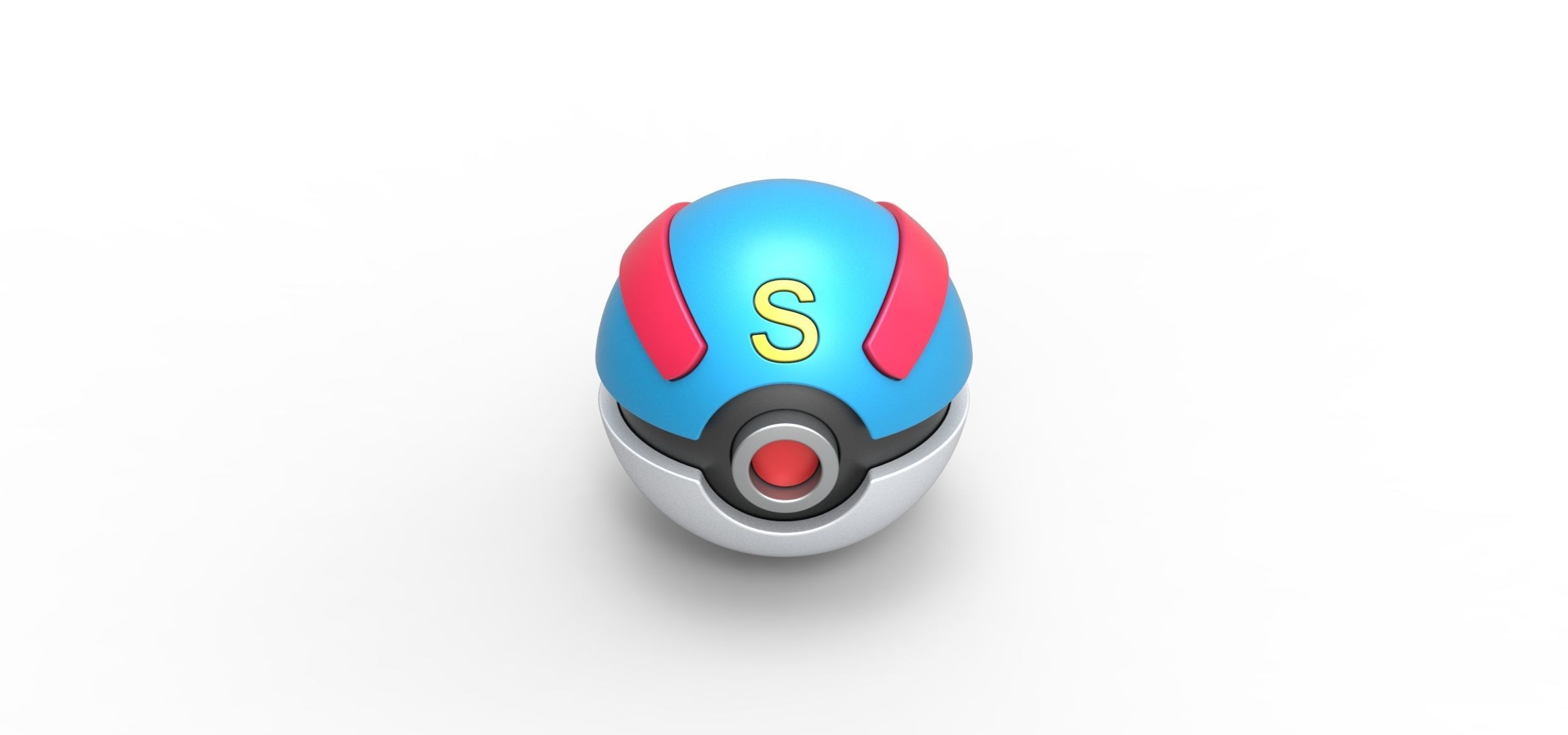 Super Ball 3D print model_3