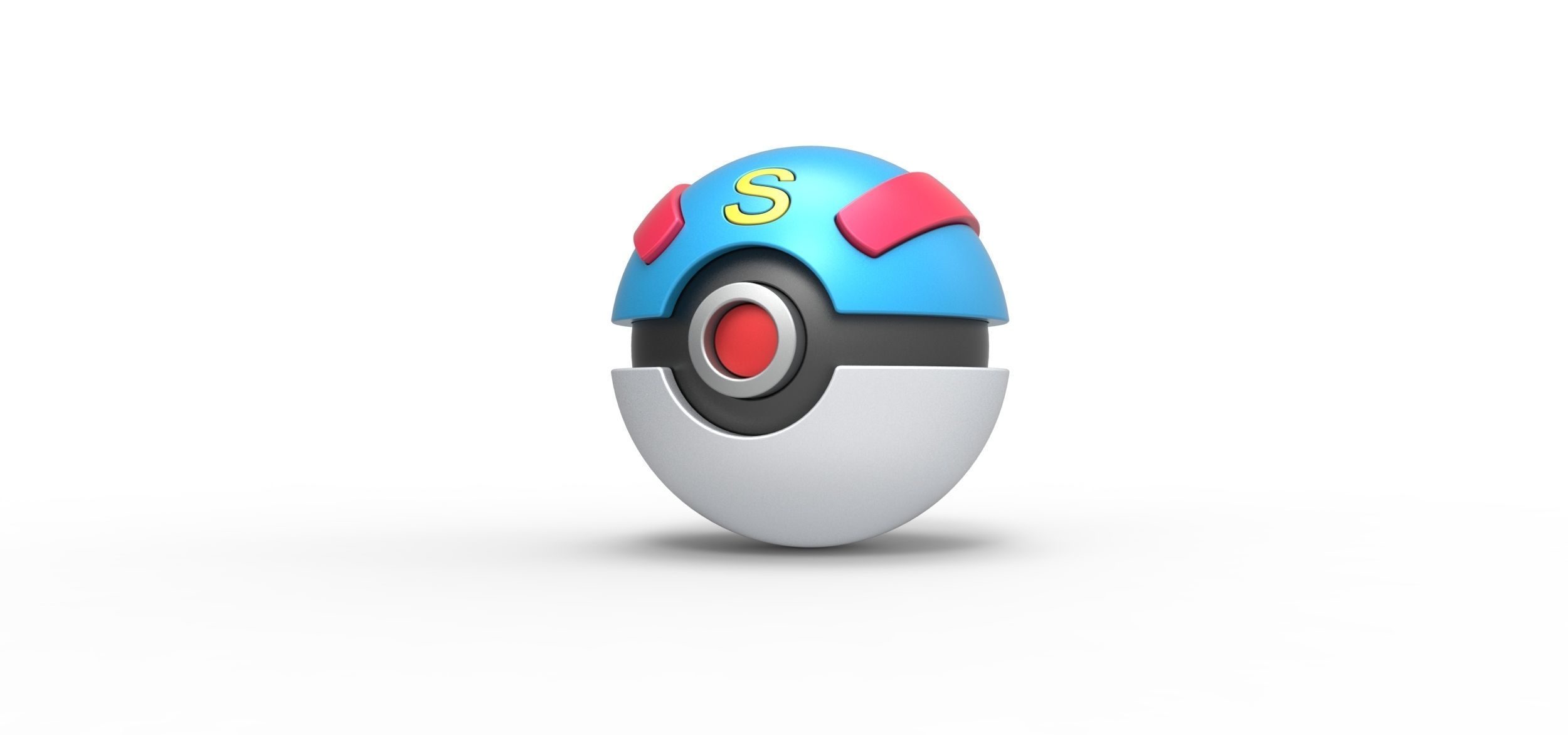 Super Ball 3D print model_1