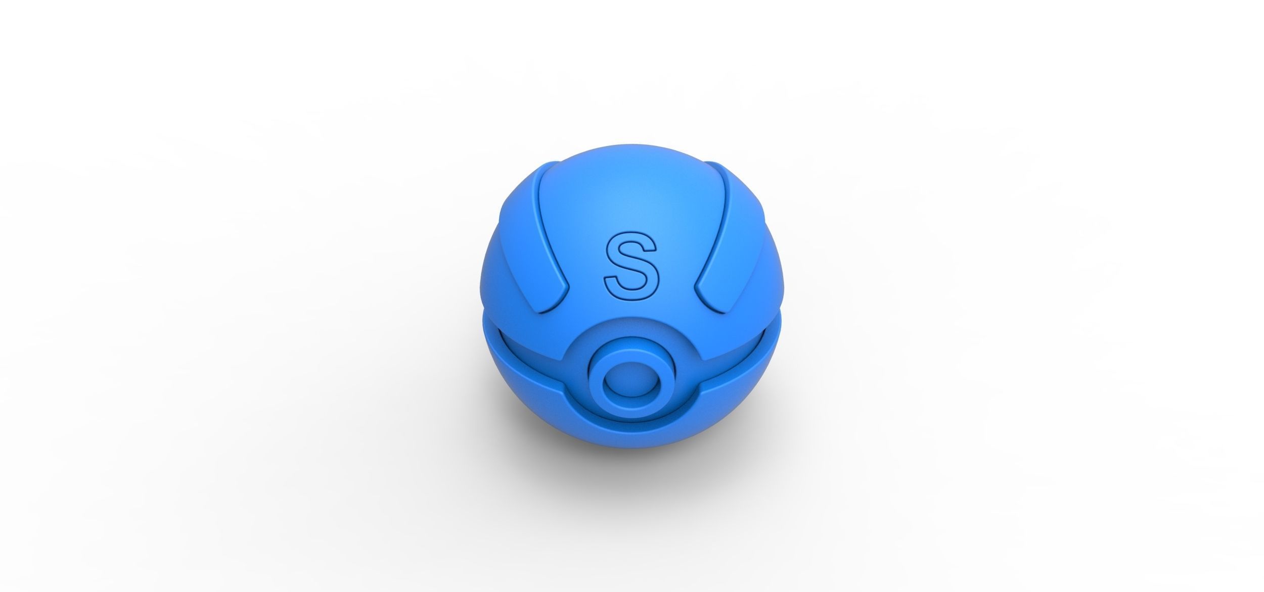 Super Ball 3D print model_12