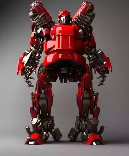 Turtle robot 3D model
