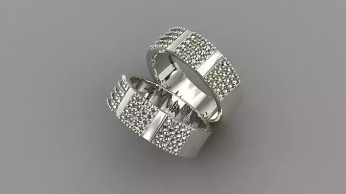Wedding Engagement Women Ring 3D print model